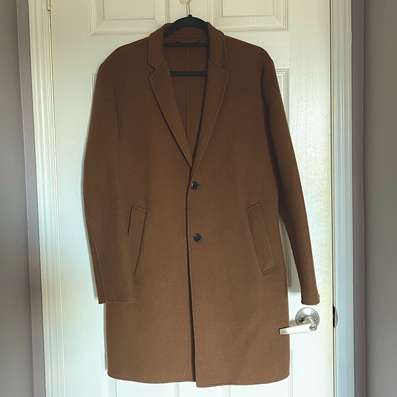 Zara Other - Zara Men’s Camel Wool Coat Size Medium